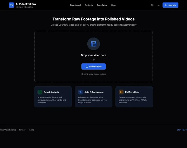 AI Video Editor